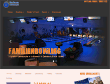 Tablet Screenshot of bowling-bamberg.de